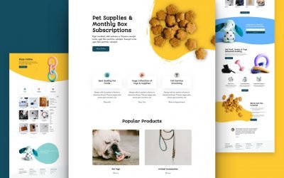 Pet Supply Layout Pack