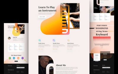 Music Teacher Layout Pack