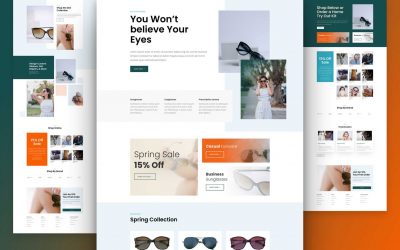 Sunglasses Shop Layout Pack